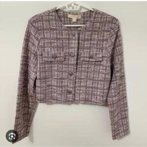 Monteau Purple Tweed Blazer M